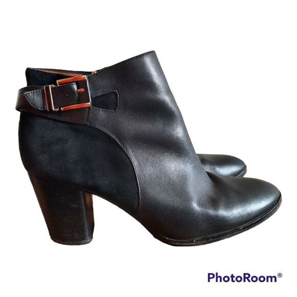 Louise et Cie Vasca Leather Booties Boots - Picture 2 of 5